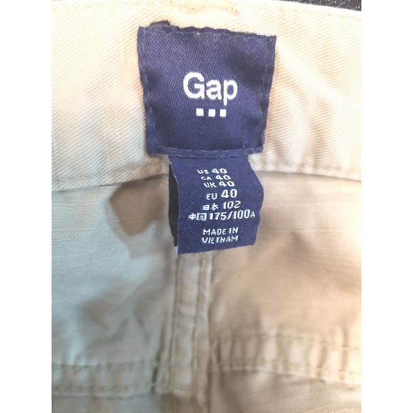 Gap Khakis‎ shorts Men's size 40 INSEAM 10 100% Cotton - Picture 10 of 10
